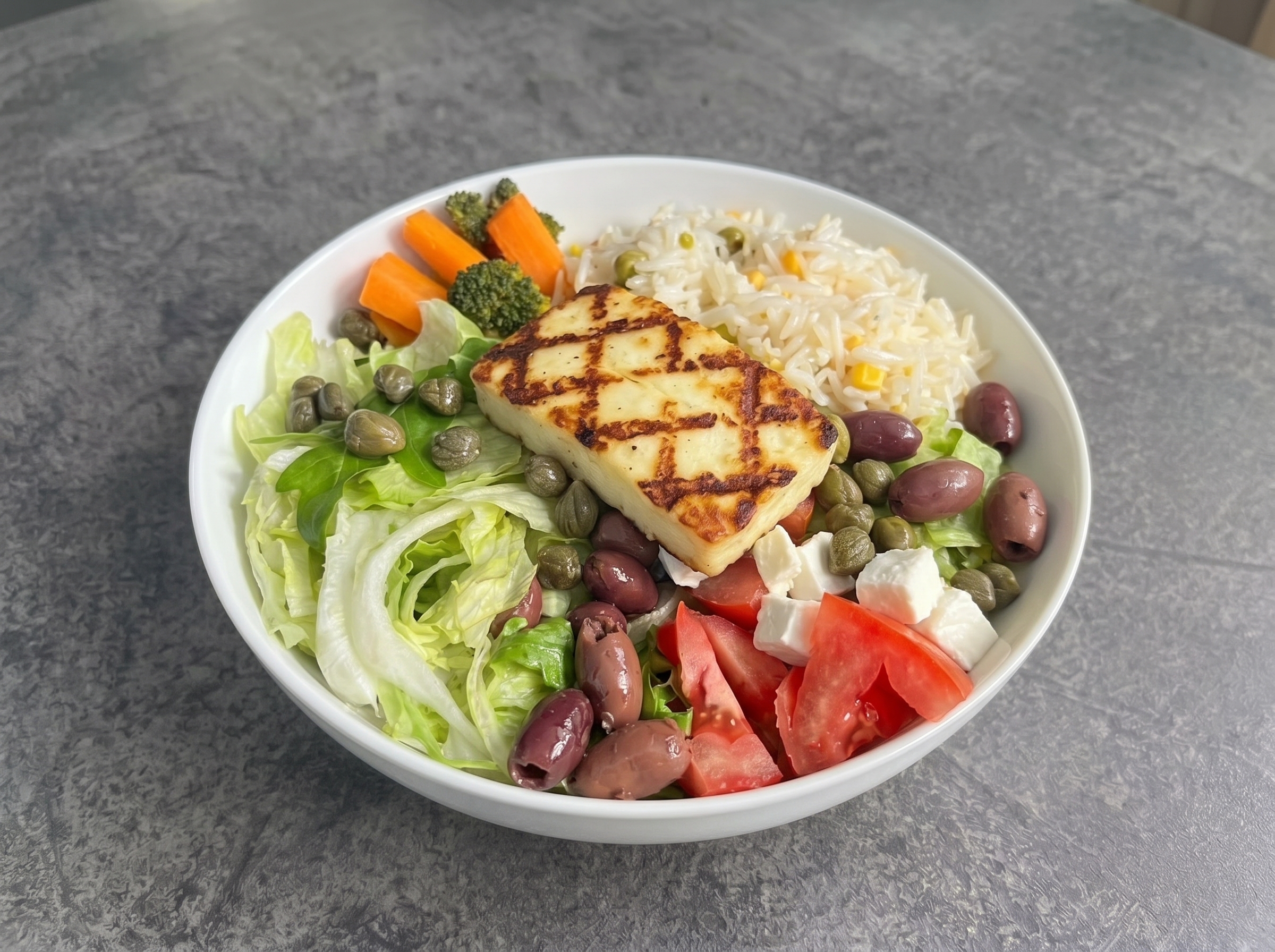 Halloumi Bowl