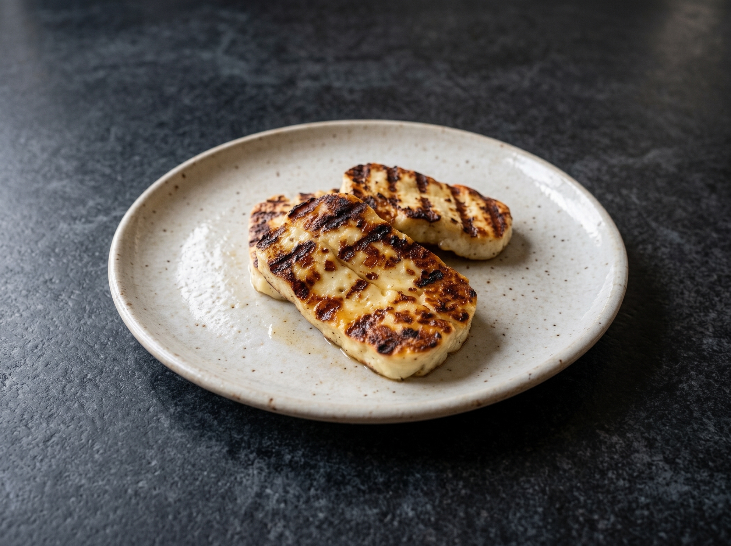 Gegrillter Halloumi